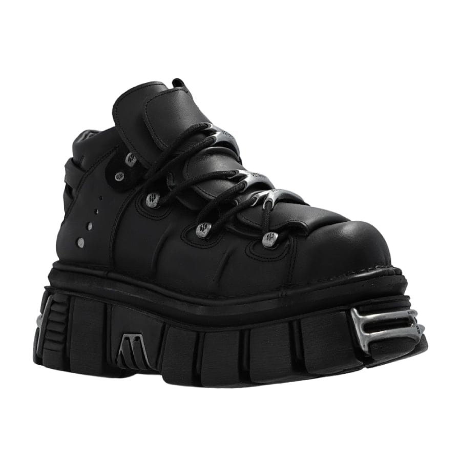 VETEMENTS】VETEMENTS X NEWROCK PLATFORM SNEAKERS(BLACK) | AYIN