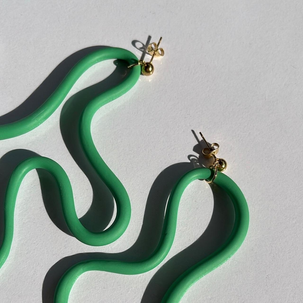 ポリマークレイピアス / イヤリング -46