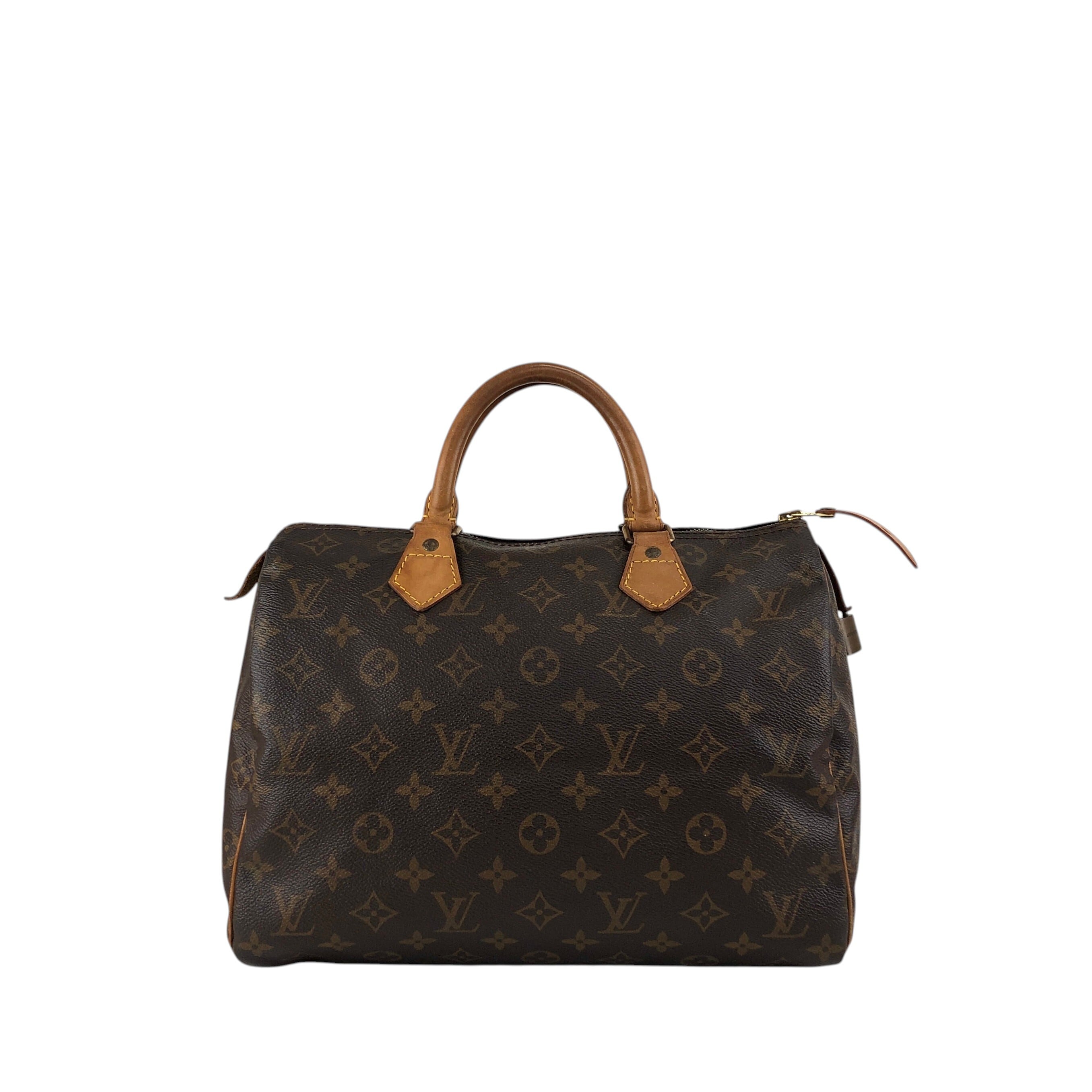 LOUIS VUITTON ルイヴィトン スピーディ30 モノグラム ハンドバッグ