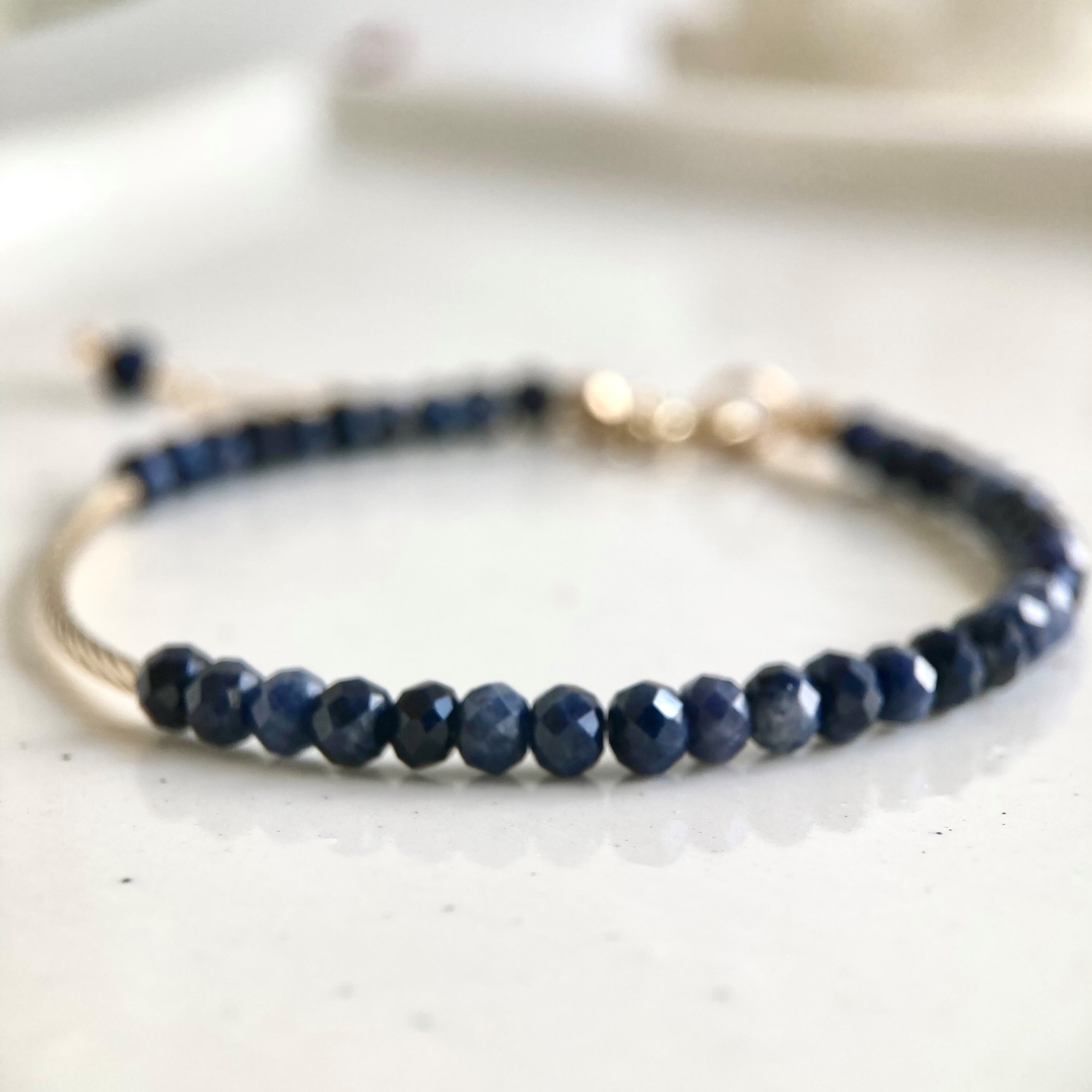 天然石14kgfブレスレット