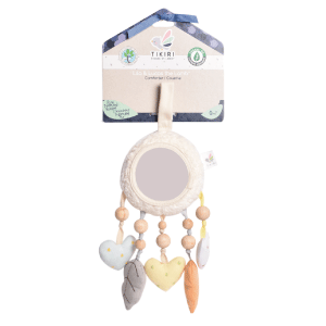 Bahhah the Lamb Mobile with Fabric Hearts_94025