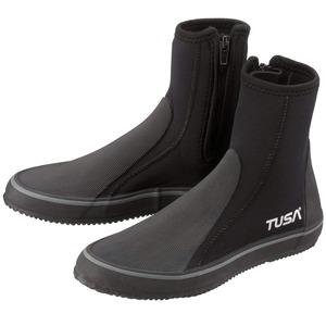 【人気】TUSA DB0104 3mm ダイビングブーツ 25cm BK DB-0104