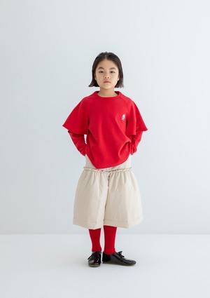 【25AW】folkmade(フォークメイド)Padded half pants ivory(S/M/L)パンツ キルティング ハーフパンツ