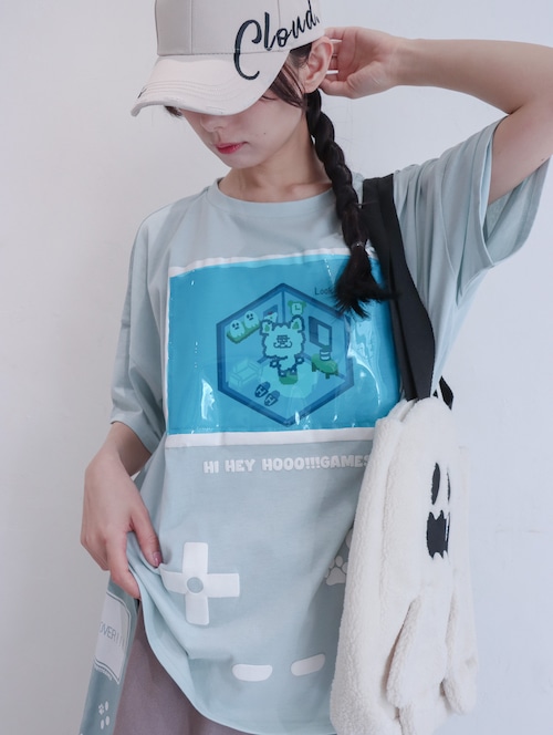 【ゲーム Tシャツ】Hoooさん は GAMEに夢中！Tシャツ