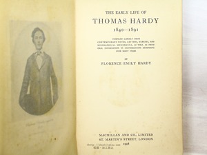 The Early Life of Thomas Hardy ・ The Later Year of Thomas Hardy 2冊　/　Thomas Hardy　トマス・ハーディ　[34389]