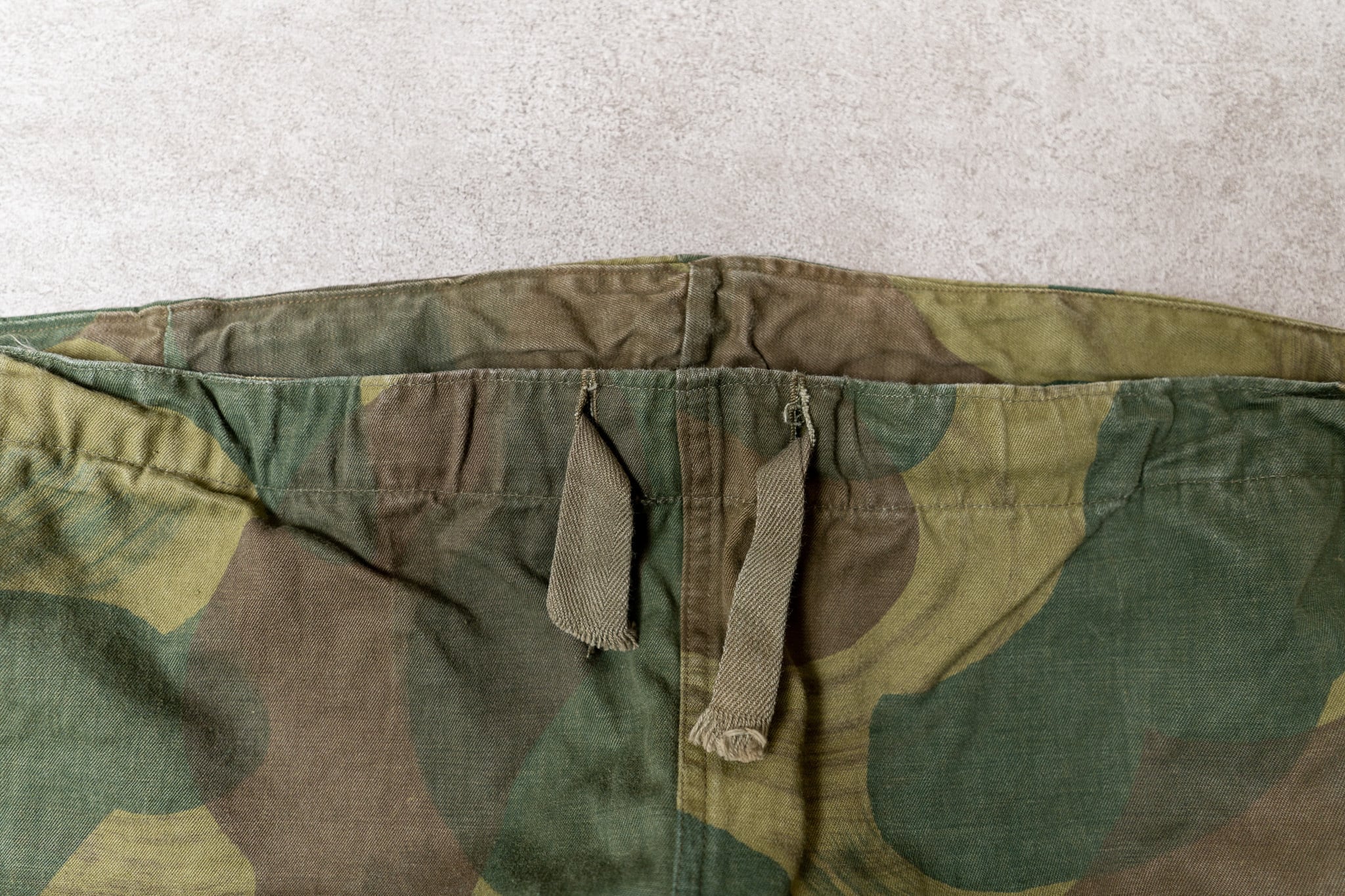 MINT】Belgian Army 50's Brushstroke Camouflage Trousers 実物