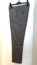 Stretch Linen Slacks Pants　BlueGray