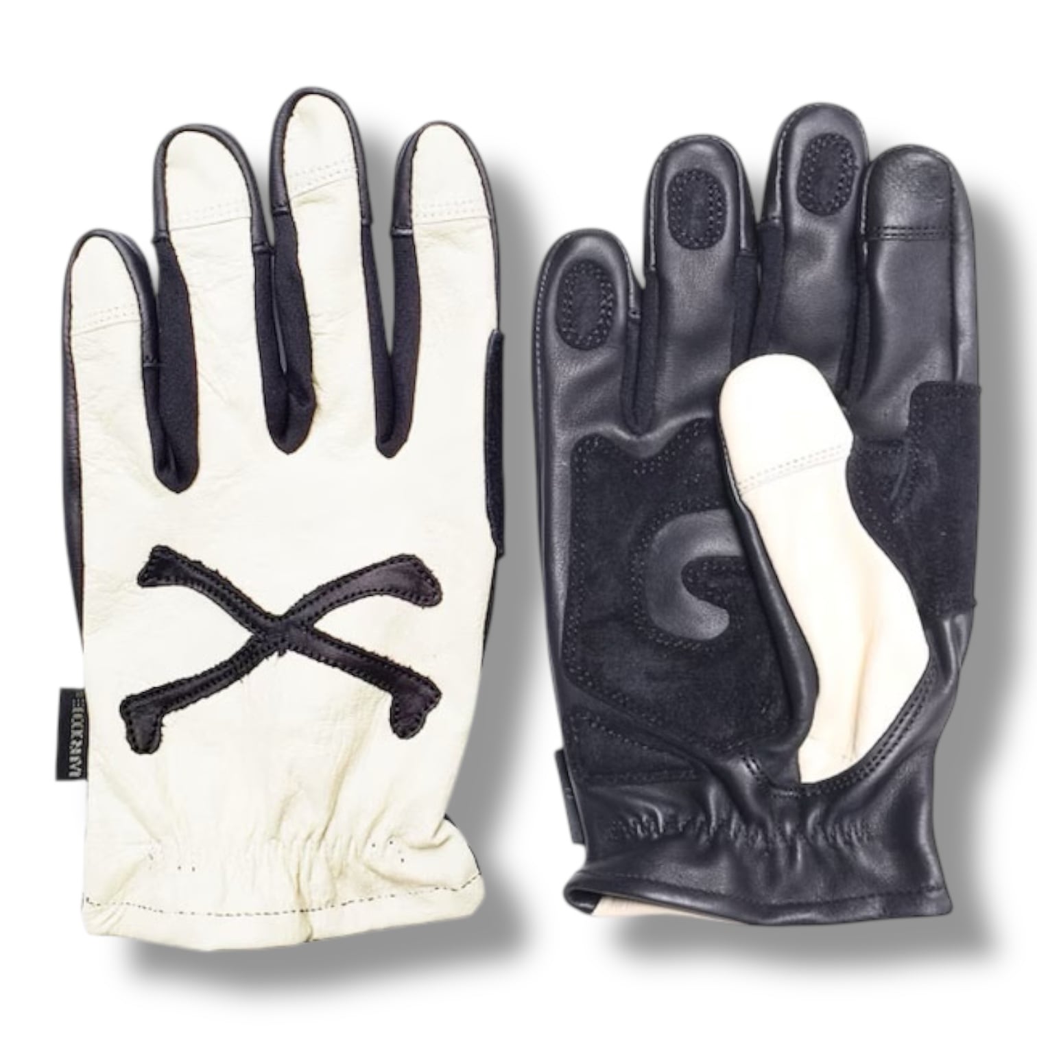 WESTRIDE CROSS BONES GLOVE ウエストライド レザーグローブ バイク