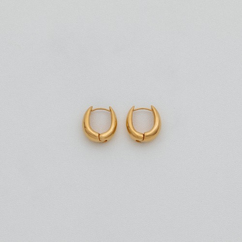 Round shape pierce medium Gold