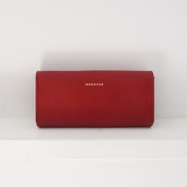 :octavus [THIN LONG WALLET] arco 09 -Red-