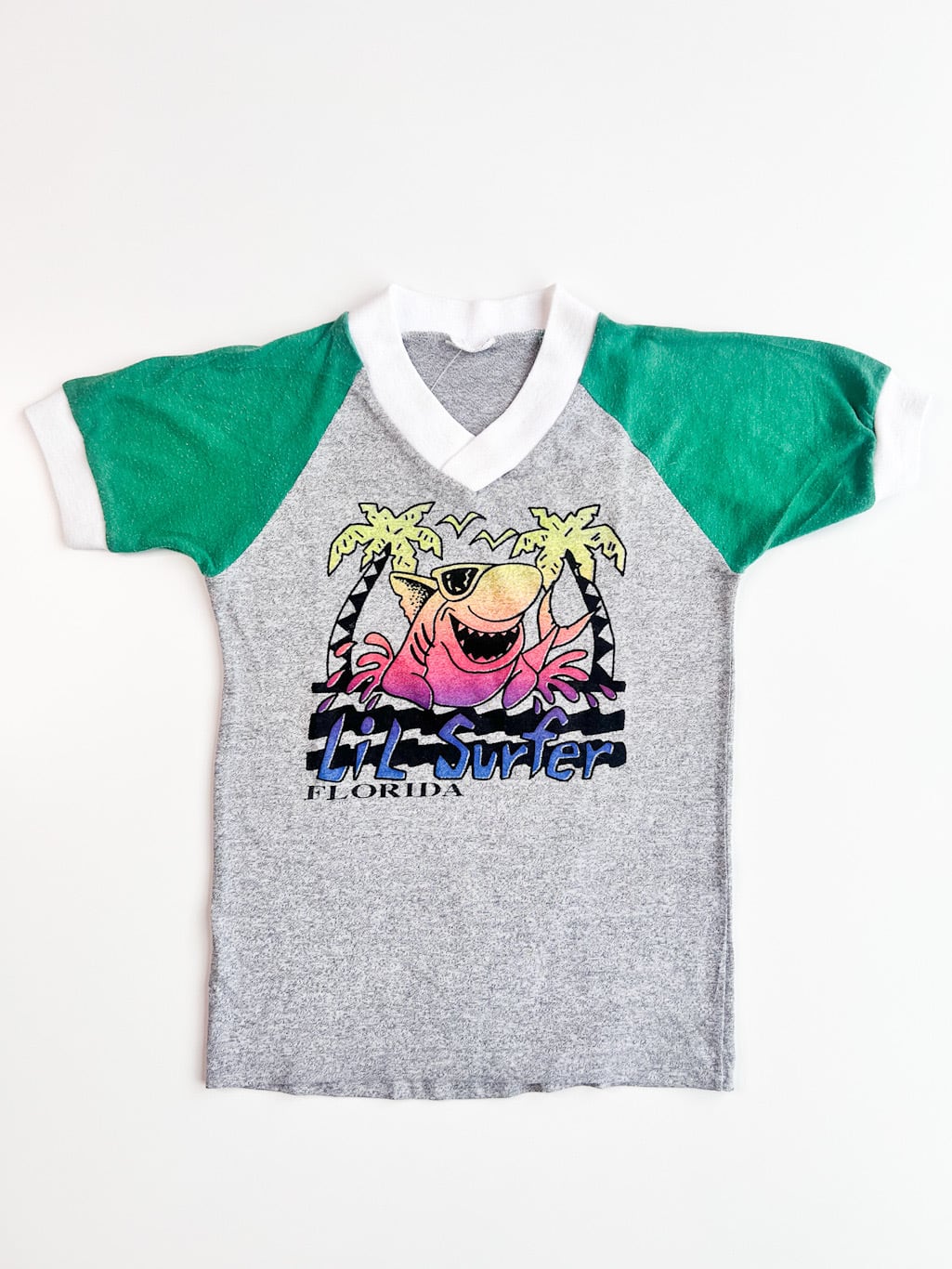 【100cm】VINTAGE 90's プリント Tシャツ【10424】※