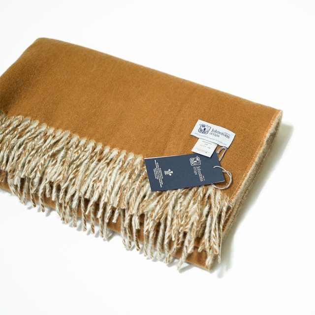 Johnstons  / Double face STOLE / Vicuna #210505-10