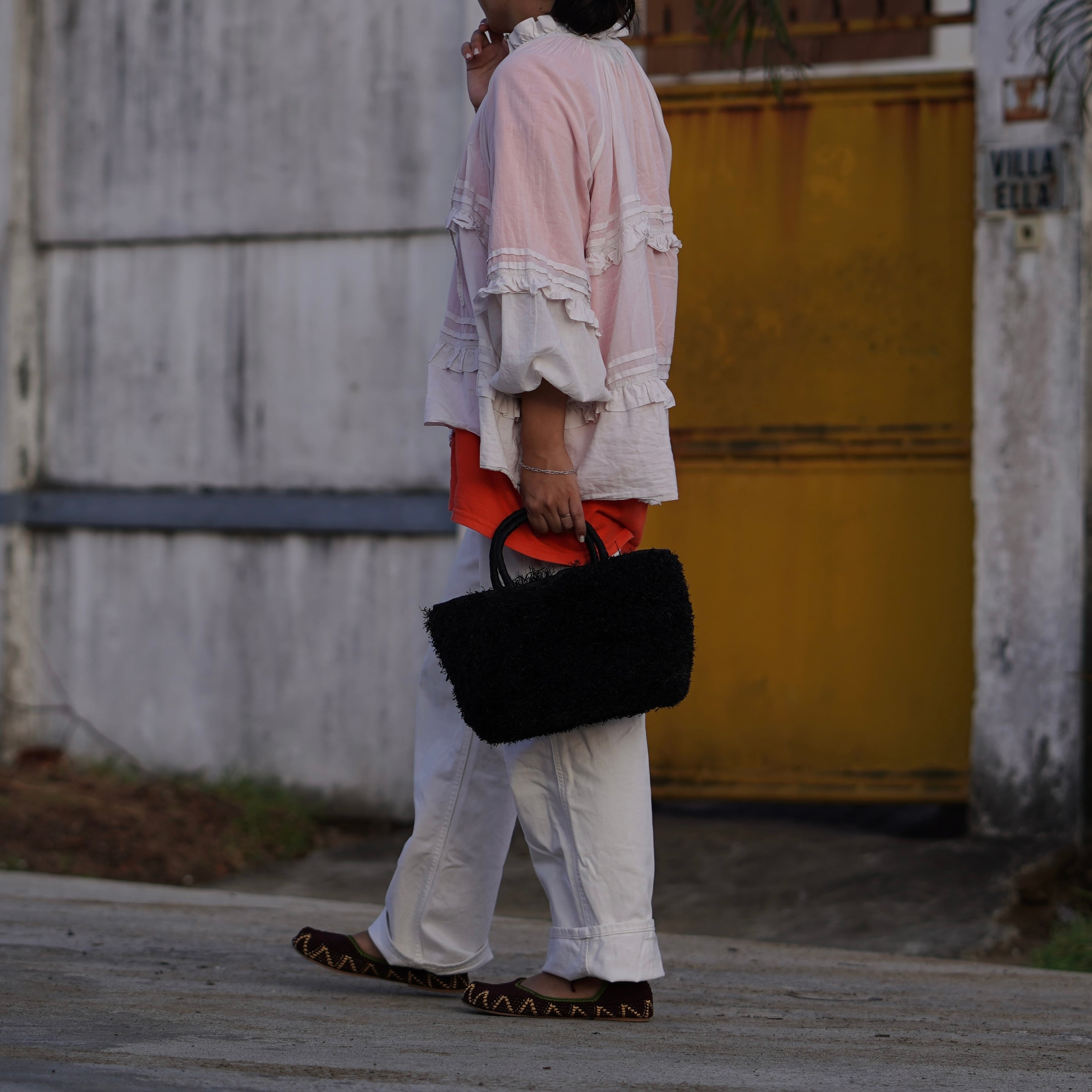 Marche Bag (S) - Mof-mof - Black | AMPIANA