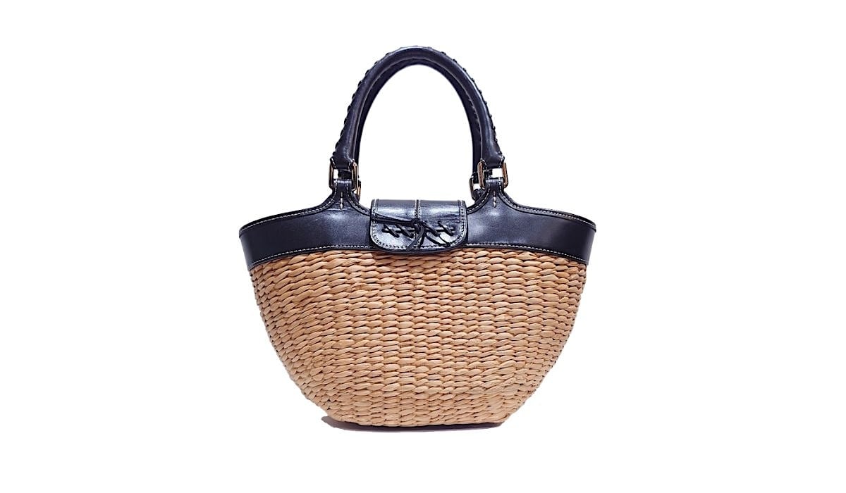 バッグ トートバッグ コーチ COACH ストロー×レザー F13373 ストロー 