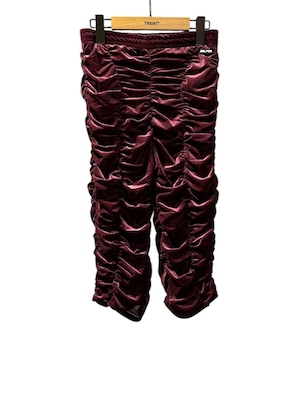 【25AW】BELPER ベルパー /  VELOUR SHORT LEGGINGS / レギンス