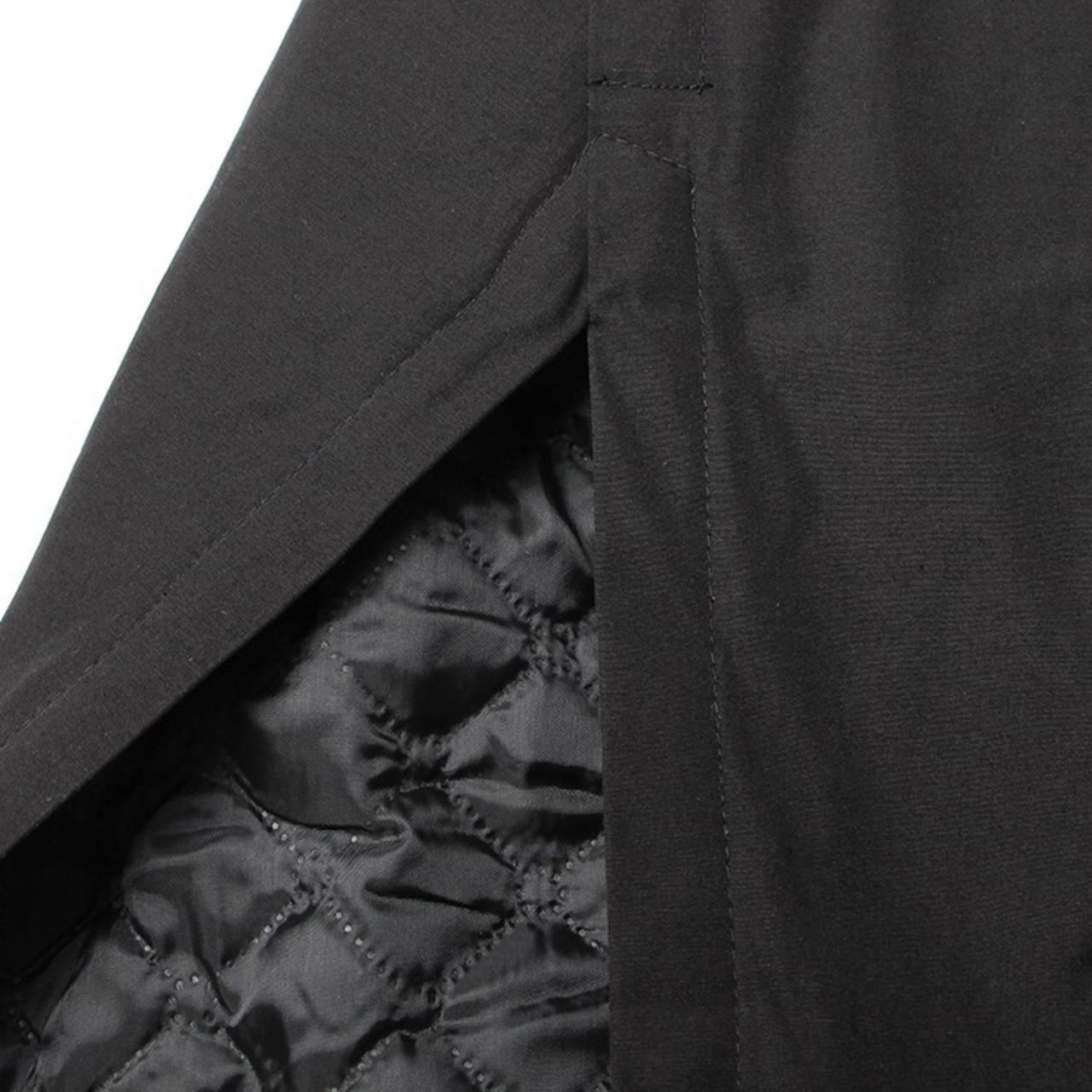 Stand Collar Cotton-padded Coat / スタンドカラー コットンパッド コート