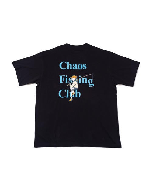 Chaosfishingclub Onna T-Shirt S/S BLACK