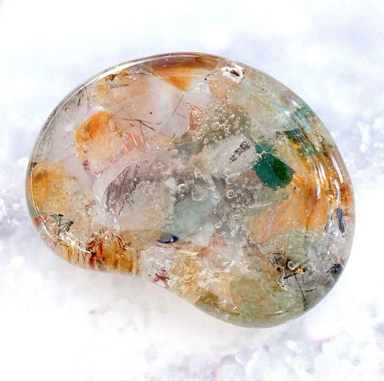 2024年 干支 辰 金龍 龍神様 開運✨御守り✨オルゴナイト 握り石  