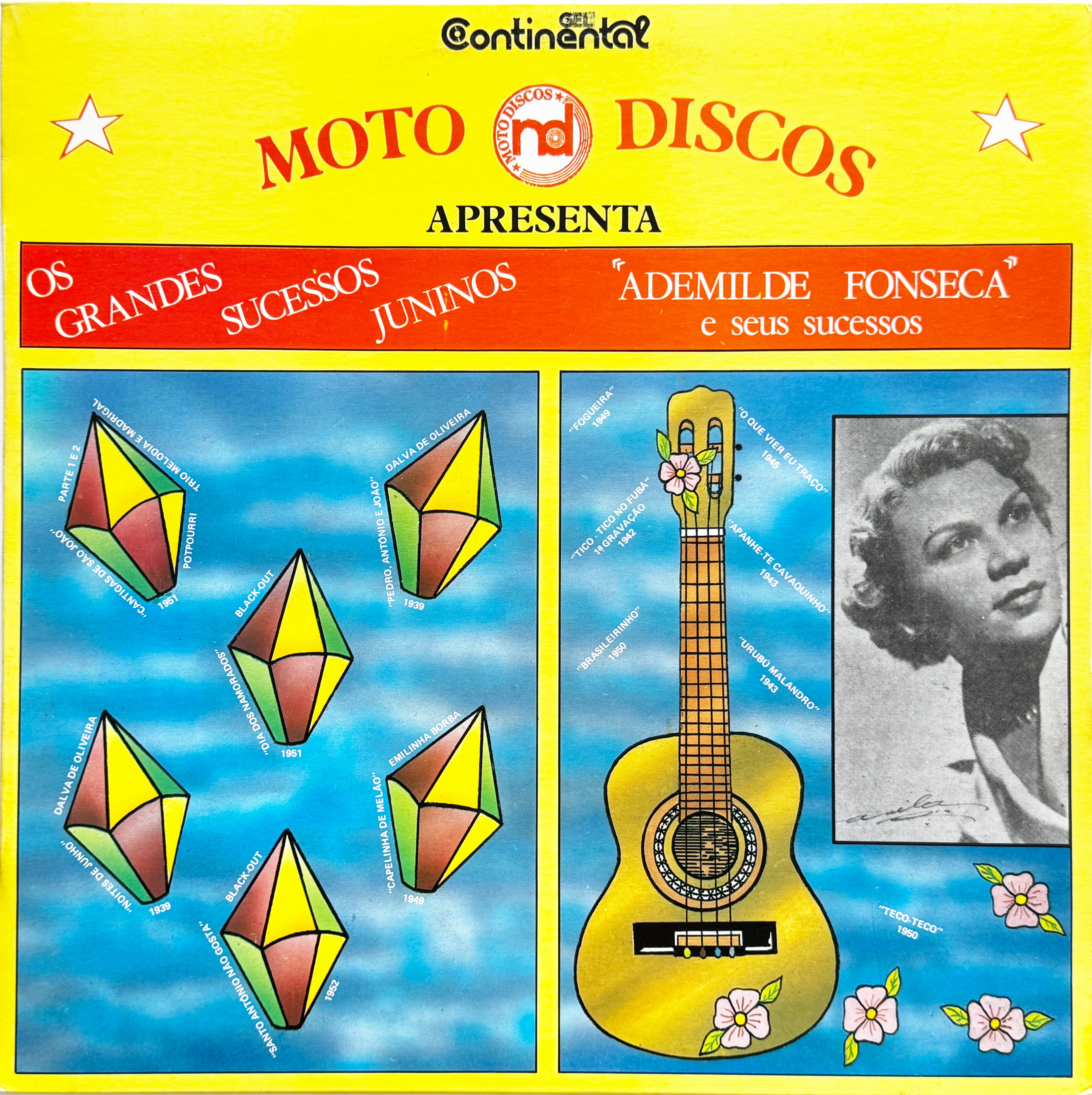 BRA盤56年オリジ！Lourdinha Brasil/MusicaDaTerr Os Grandes Sucessos Juninos / Ademilde Fonseca | TURN ON