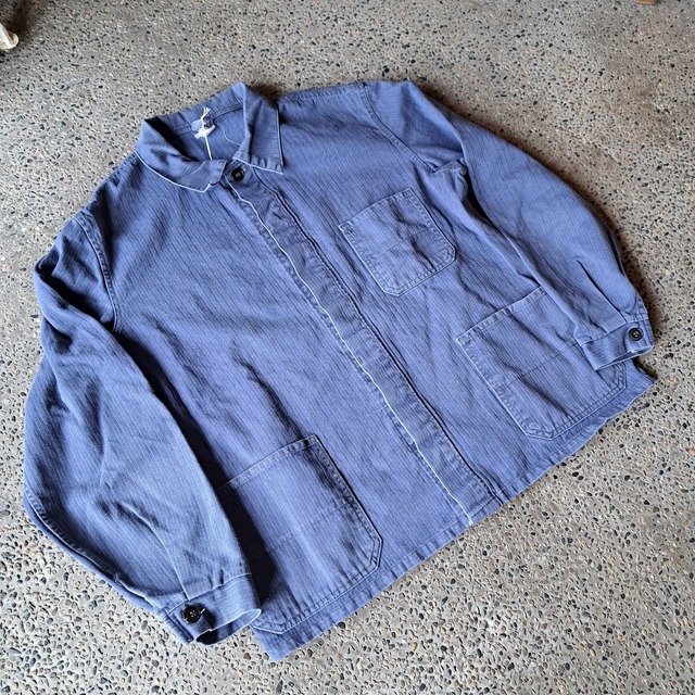 ドイツ製 ヘリンボーンカバーオール used [403069]