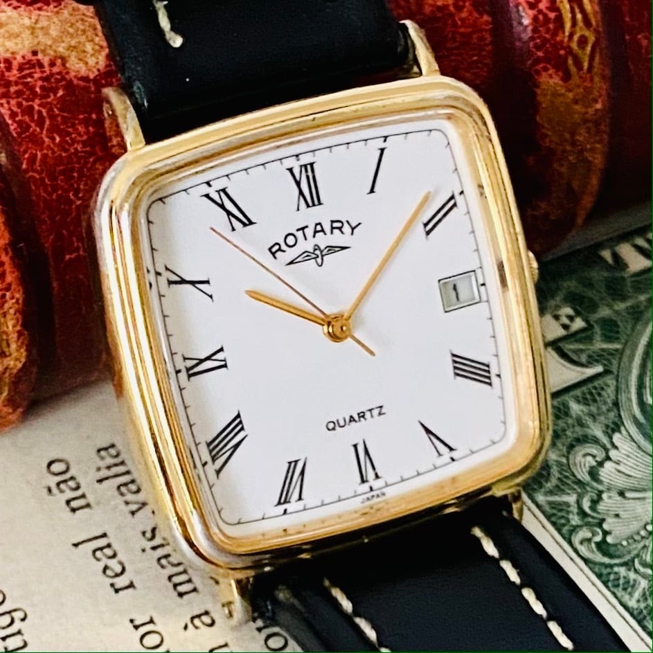 高級時計 ロータリー】ROTARY 90s メンズ レディース アナログ 腕時計