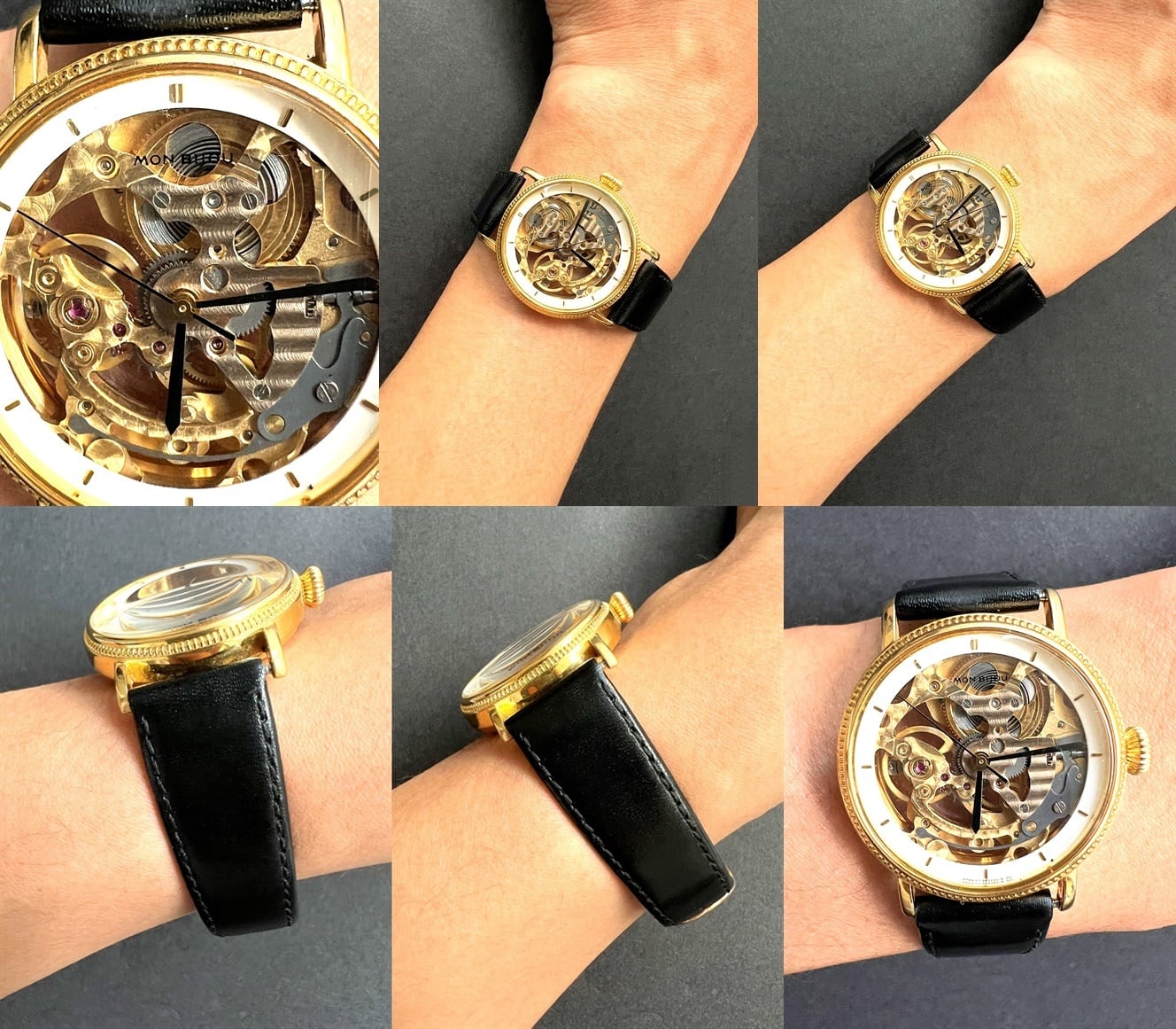 ORIENT オリエント MON BIJOU モンビジュ スケルトン ゴールド ORIENT オリエント MON BIJOU モンビジュ スケルトン ゴールド