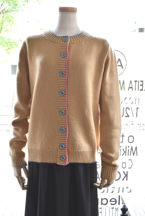 amitieri(アミティエリ) 24A/W 丸首カシミヤカーディガン