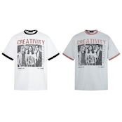 VINTAGE ストリート バンドキャラクタープリントTシャツ T2169