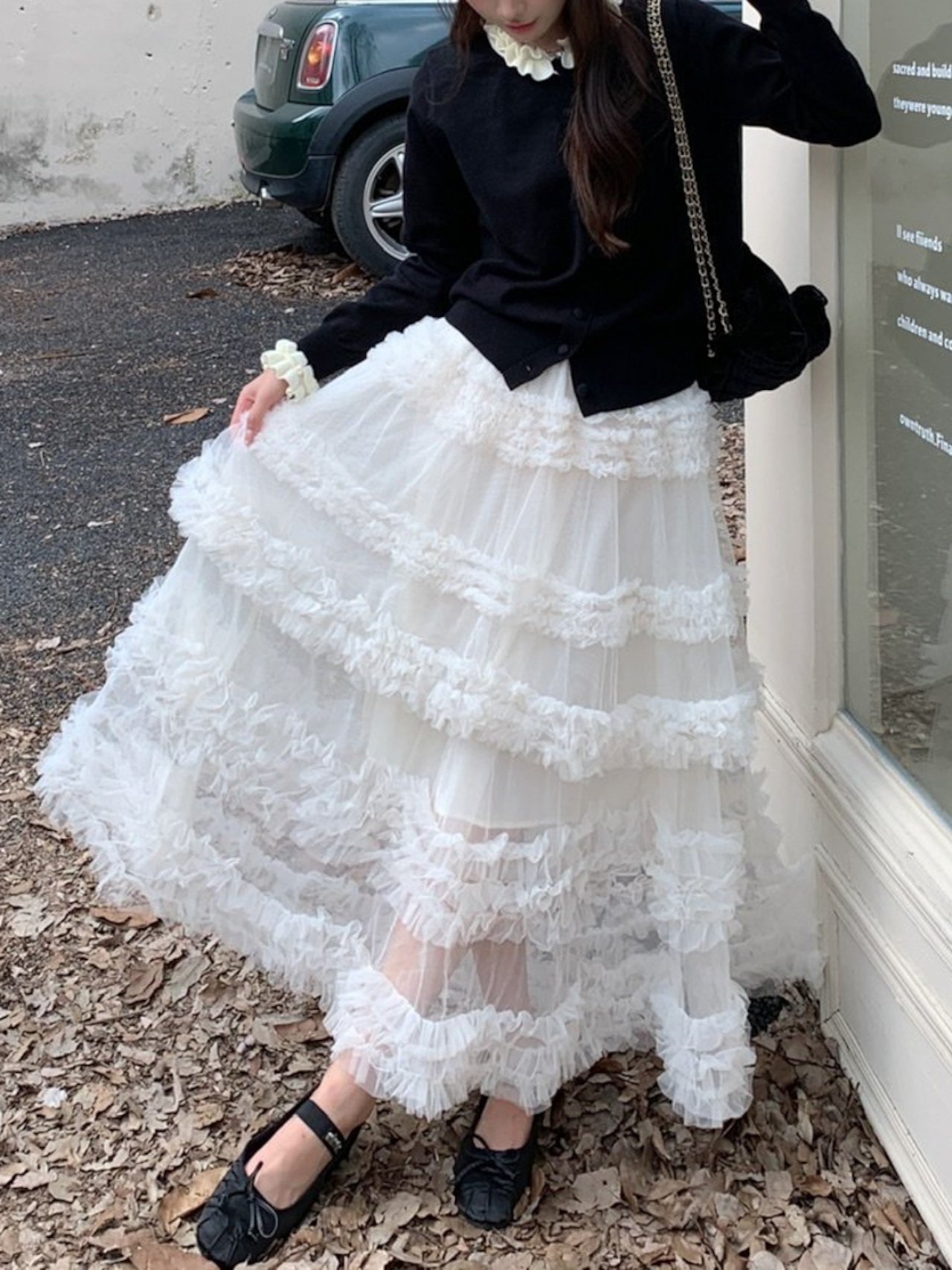 フリルスリーブガーリートップス LK1809