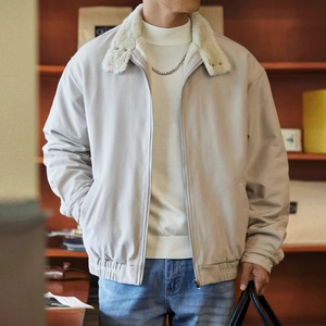 ボックスシルエット 裏ボアハリントンジャケット 11235