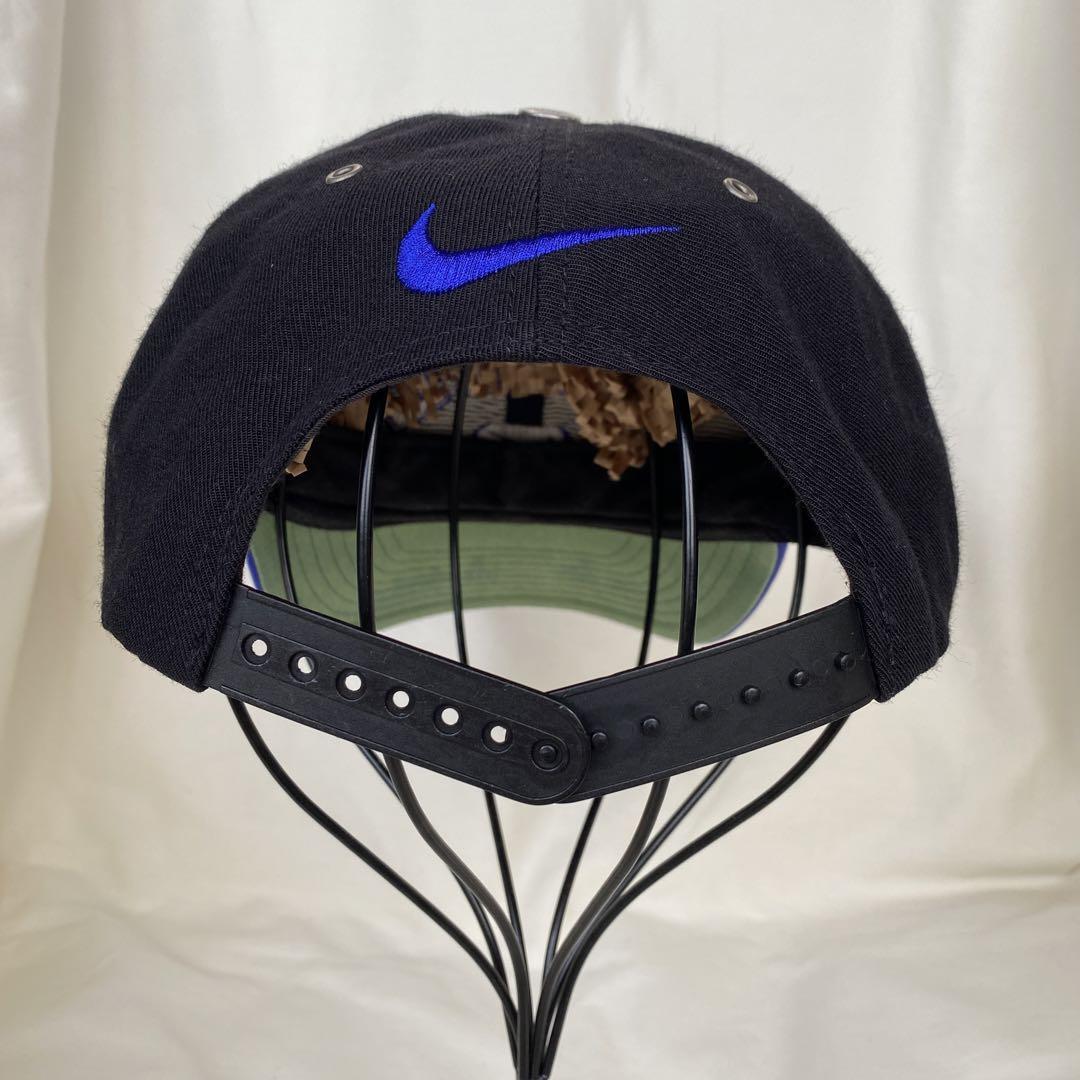 NIKE ナイキ 90s キャップ 白タグ ツートーン 黒 青 緑 刺繍 | fuufu NIKE ナイキ 90s キャップ 白タグ ツートーン 黒 青 緑 刺繍 | fuufu