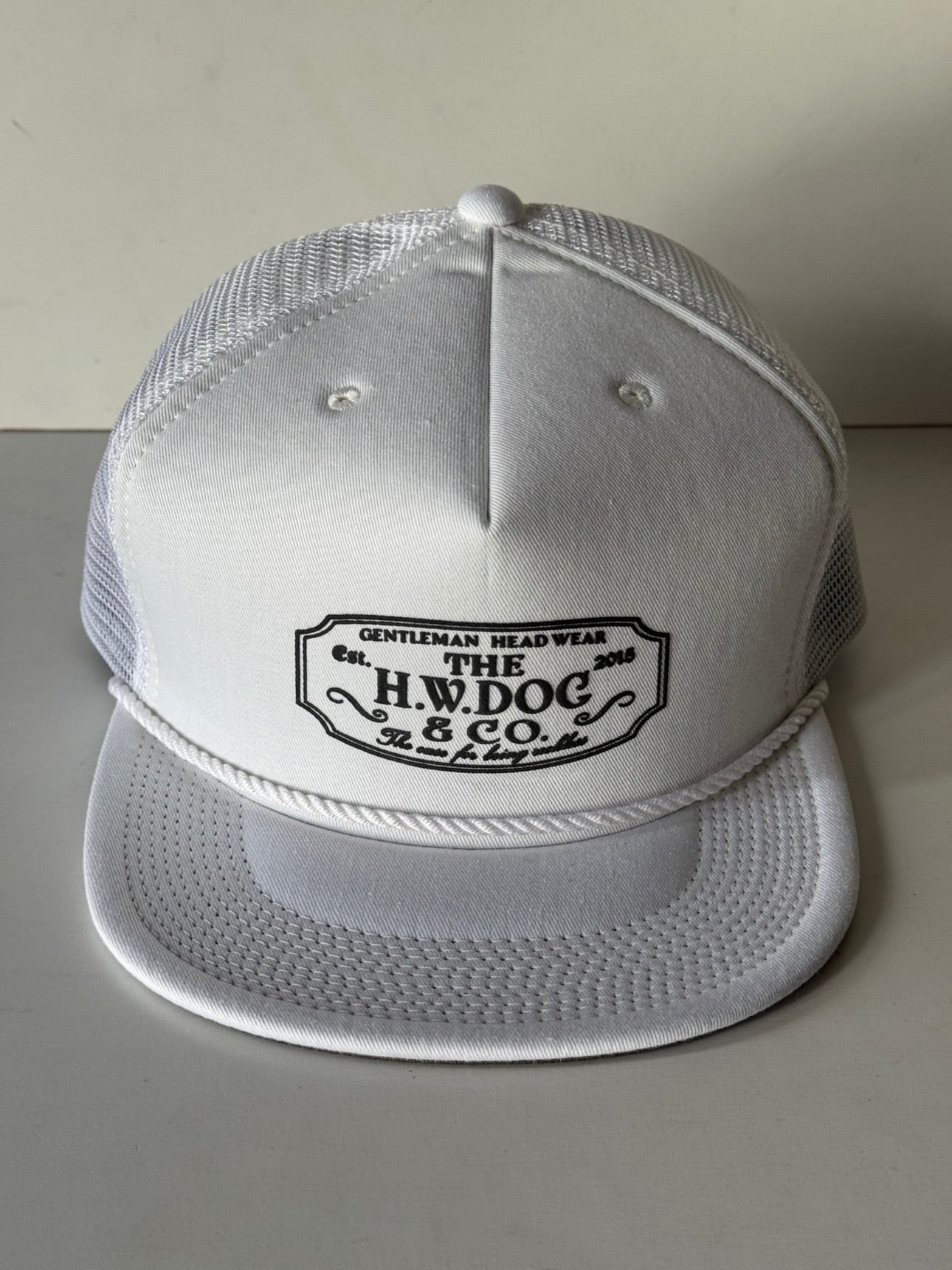 H.W.DOG&CO MESH TRUCKER CAP WHITE D-01153 | TiL (ティル）