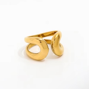 316L open desine ring #r64