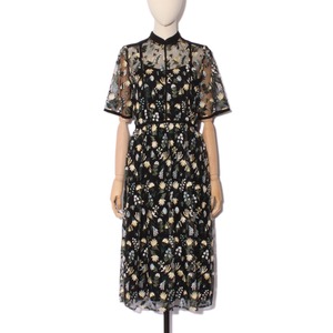 BOTANICAL EMB. H/S DRESS