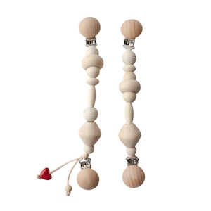 Blancket clip "White wood with hart"(ブランケットクリップ)