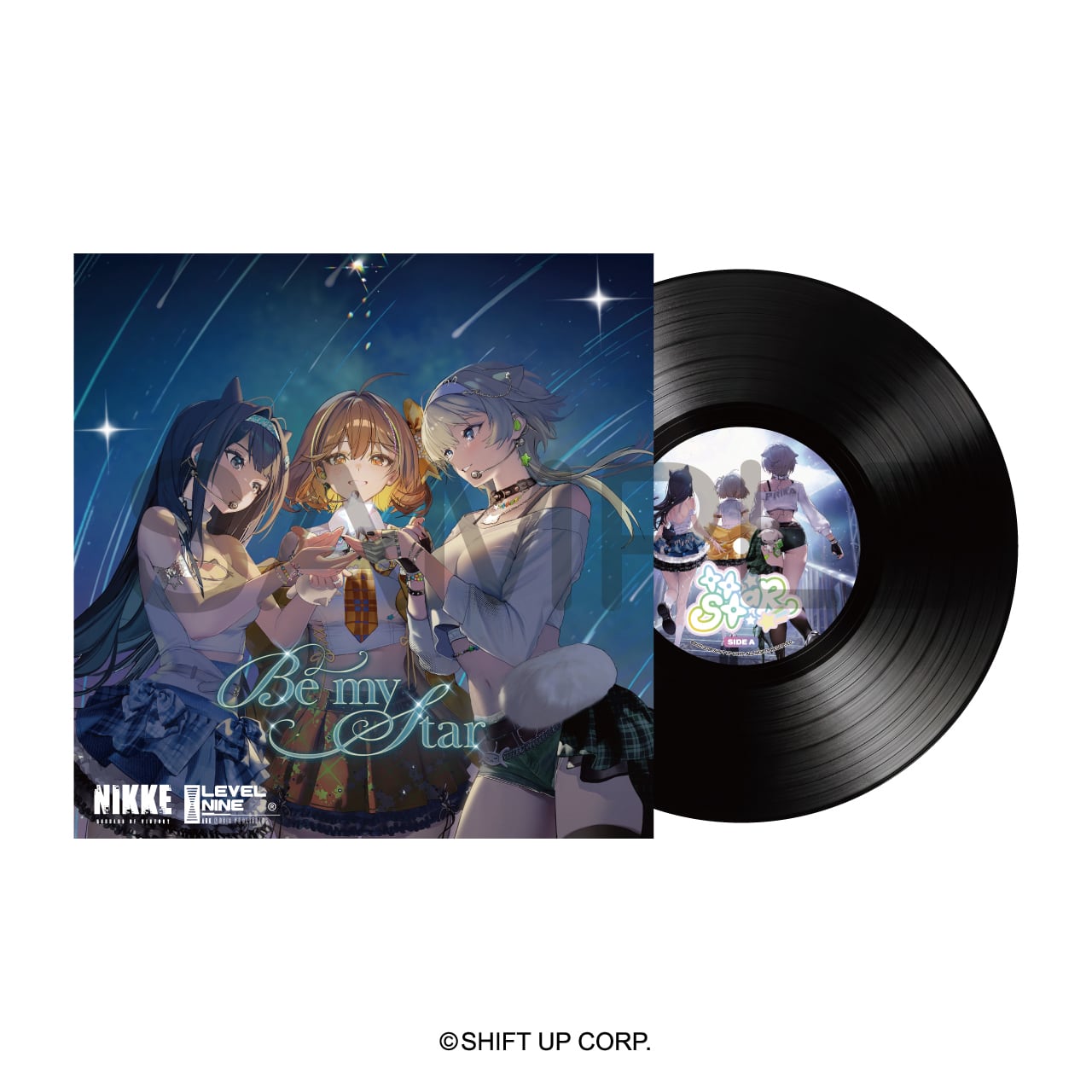 『勝利の女神:NIKKE』 LPレコード 「BE MY STAR」