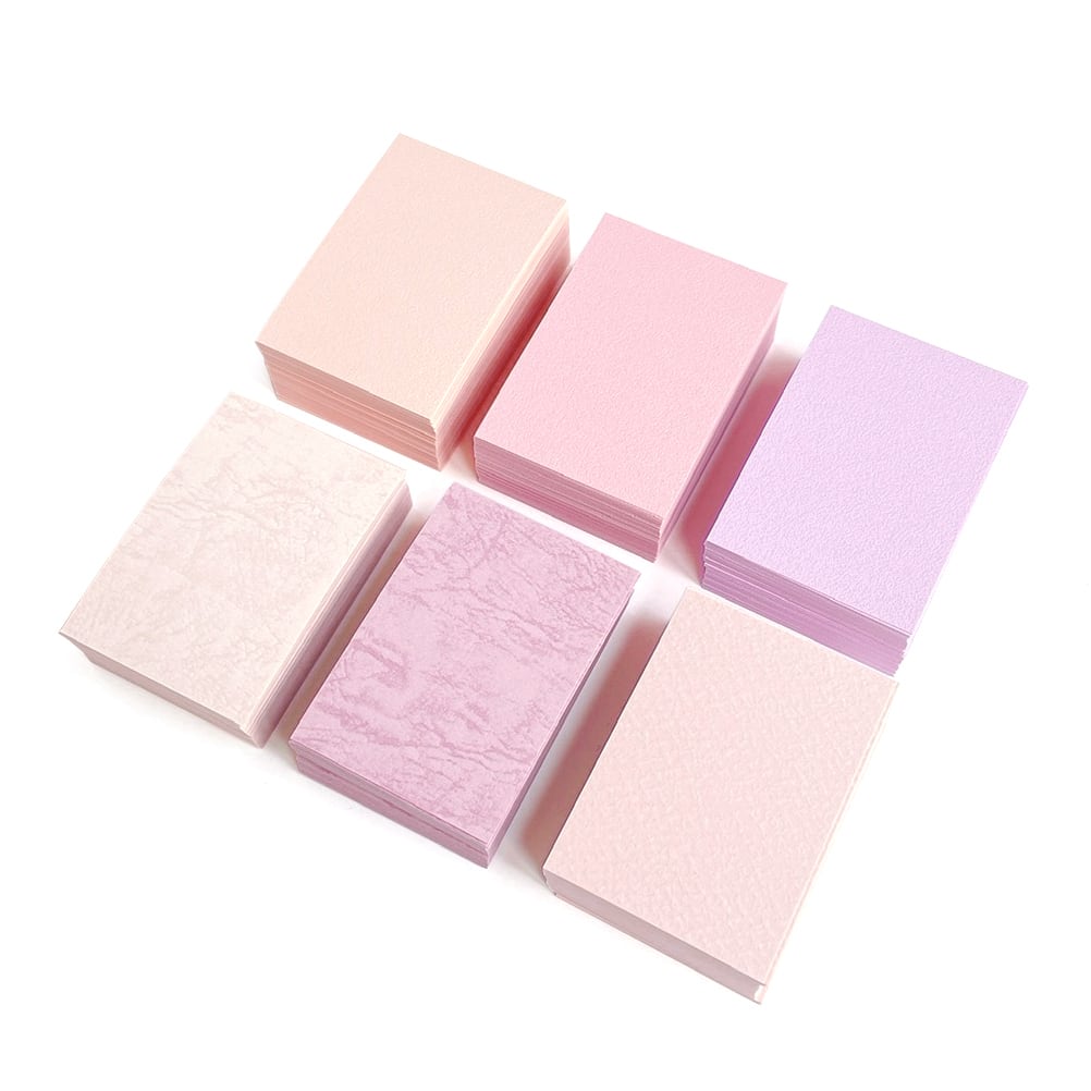 ピンクいろのカード 無地カード 47×67mm(50枚)桜 くすみピンク ピンクいろのカード 無地カード 47×67mm(50枚)桜 くすみピンク