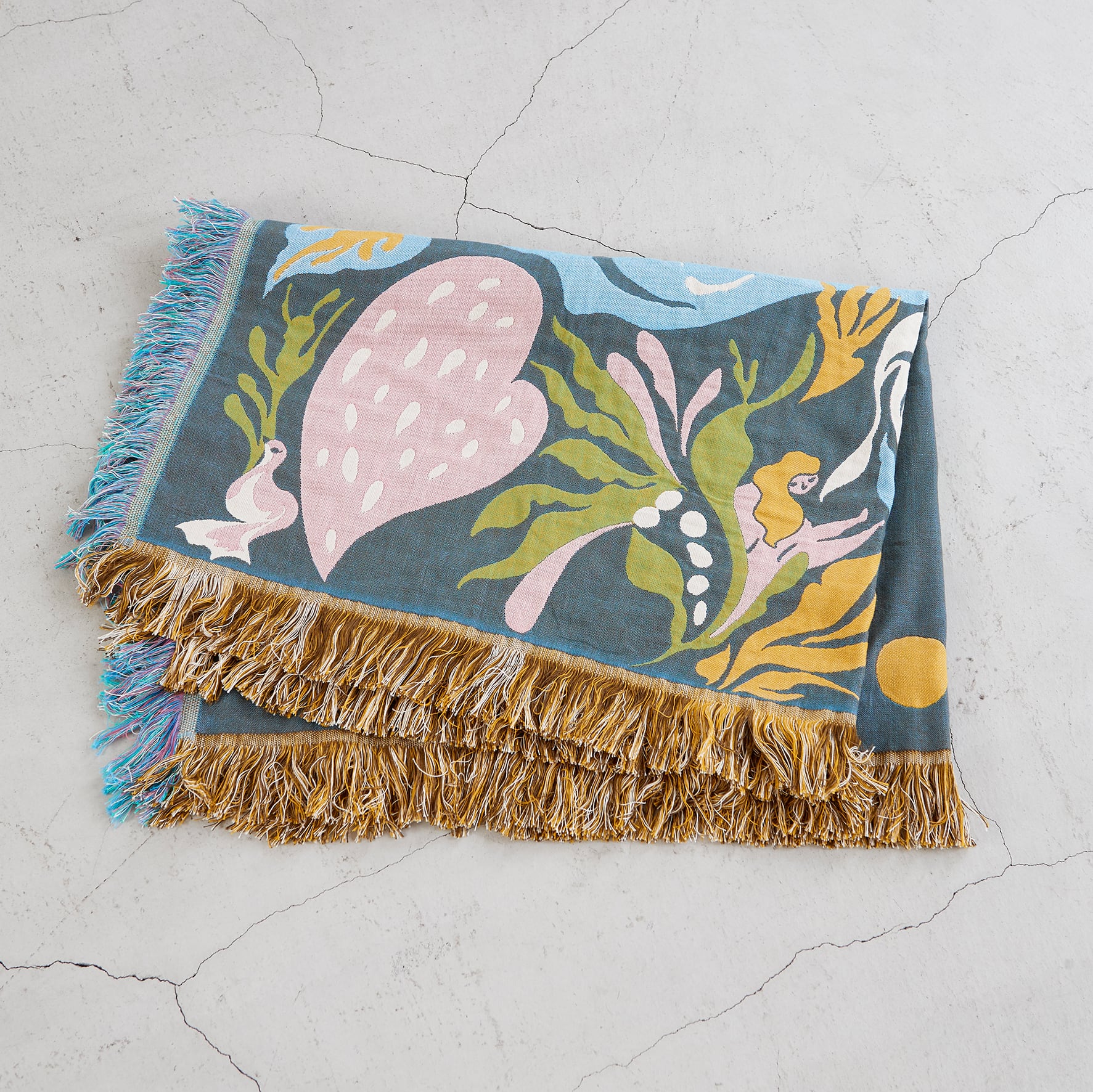 ハーフブランケット “シズカナイズミ” | Rough since 2016