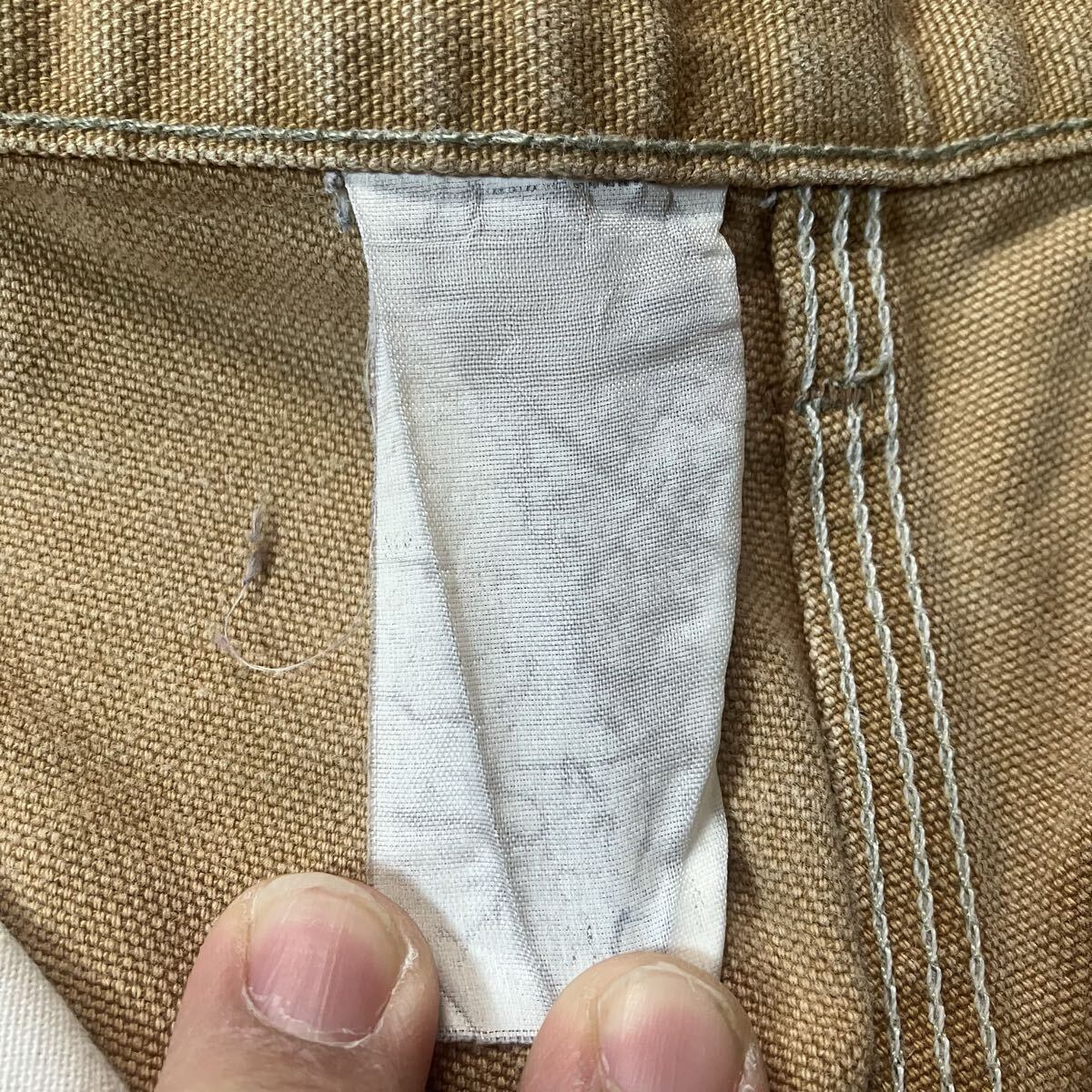 80s USA製 Carhartt ダブルニーパンツ ペインターパンツ リアルワーク