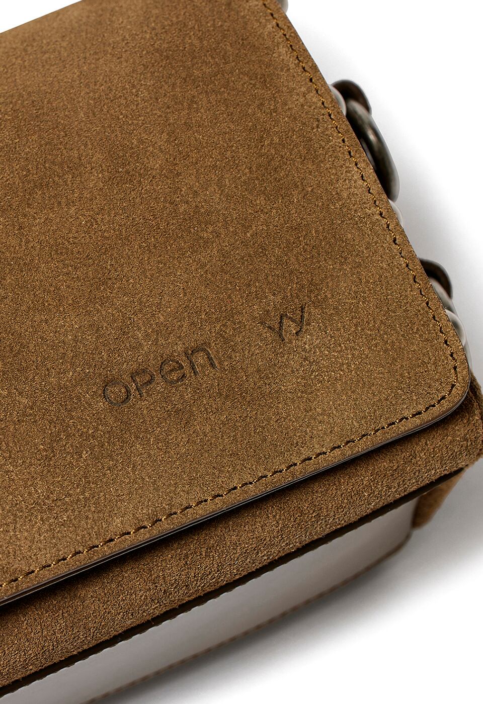 No.317★Bambi様ご確認用★ポリエステルタワシ　韓国スセミ OPEN YY] SUEDE STUD DUFFLE BAG, KHAKI BROWN 正規品 韓国ブランド