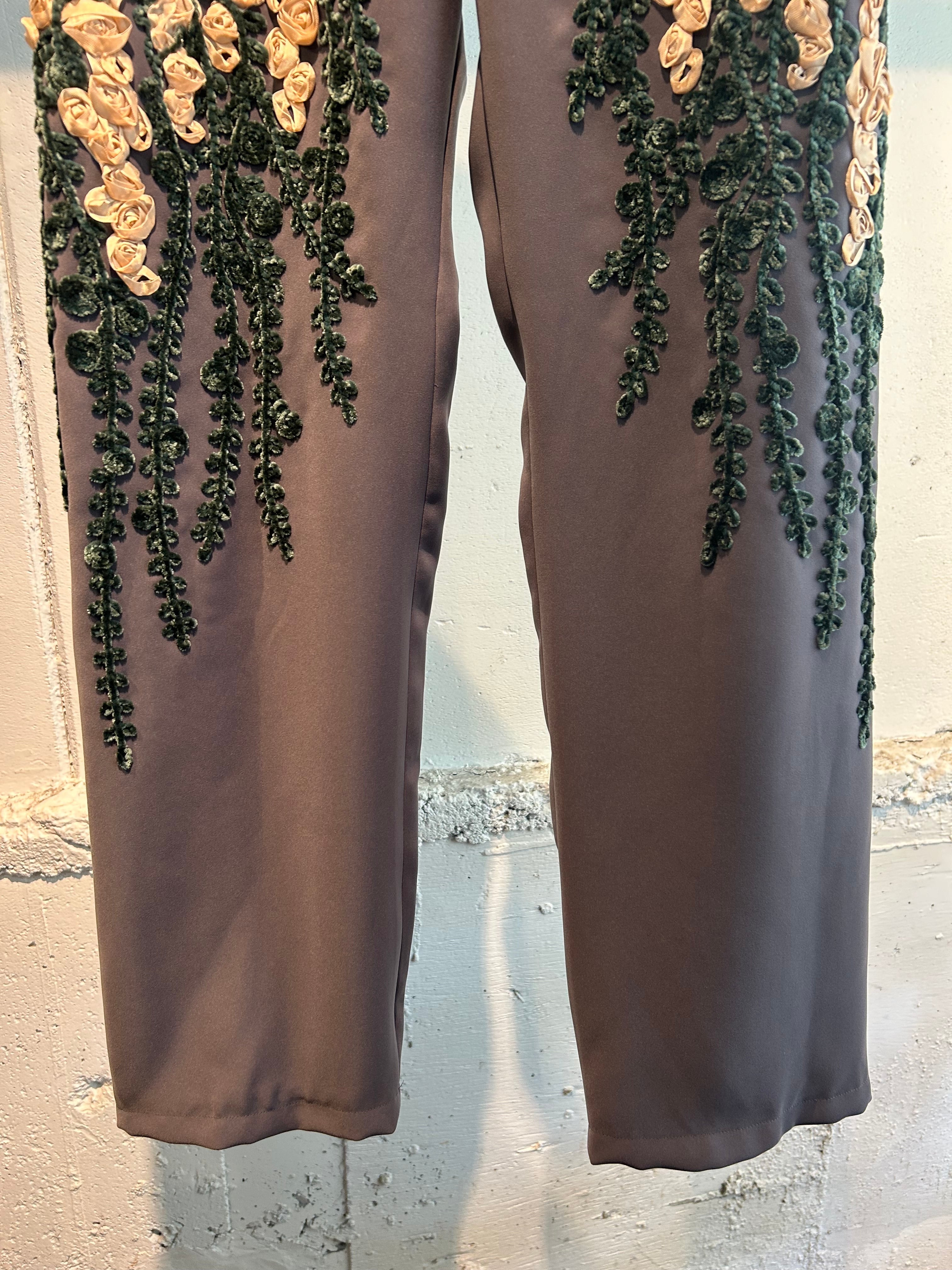 FUMIETANAKA side embroidery pants | AAR