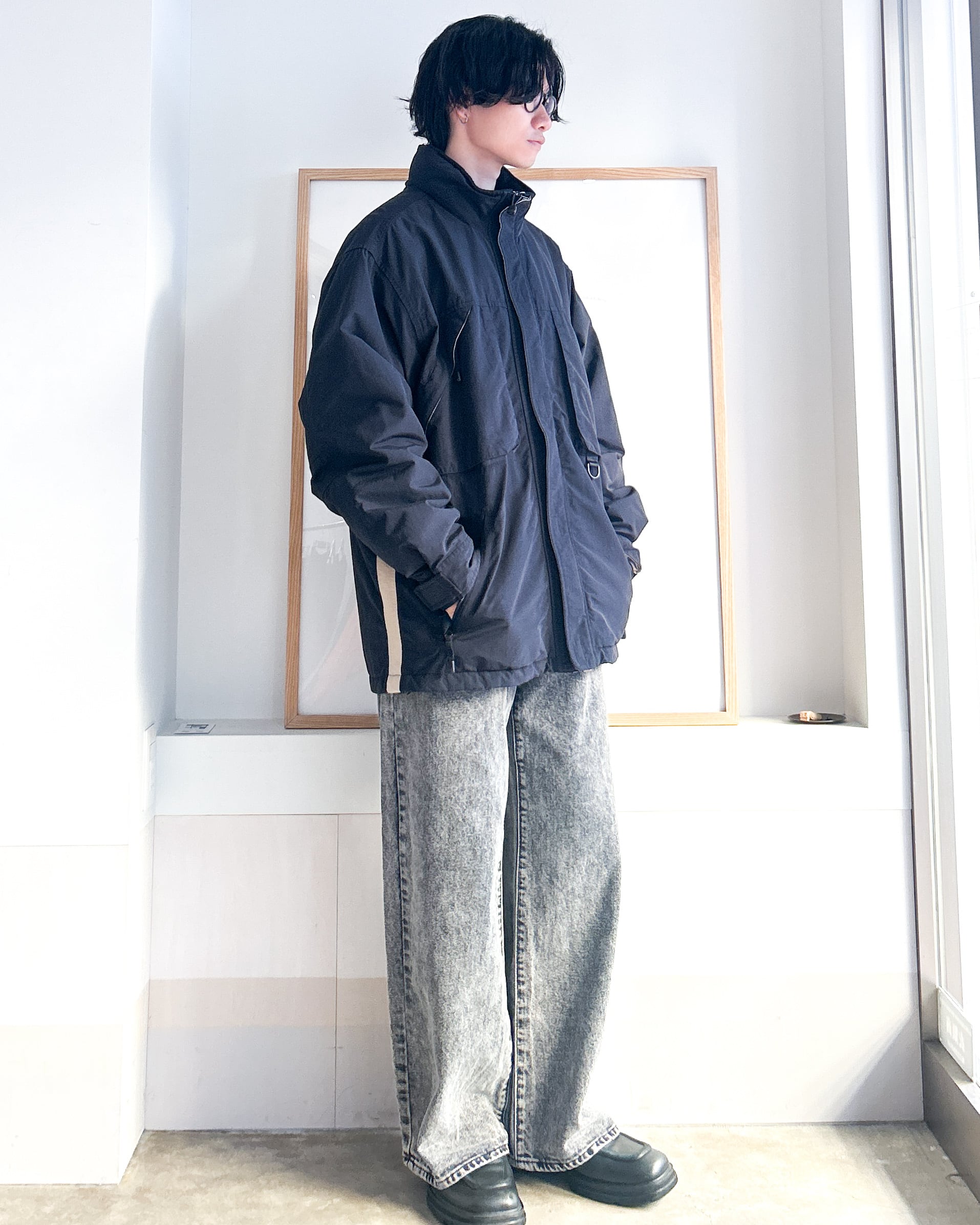 Eddie Bauer】スタンドカラーナイロンジャケット | 古着 通販【MLR