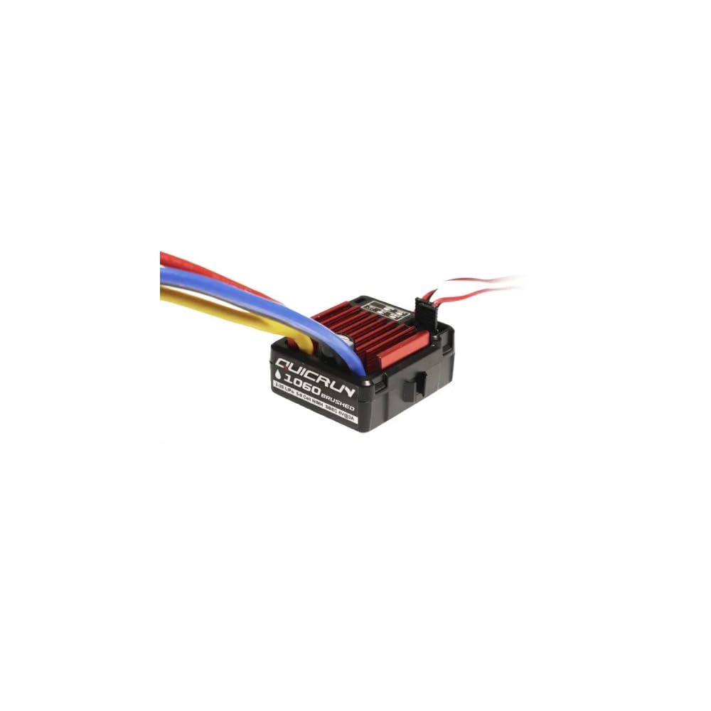 【特価処分】HOBBYWING QuicRUN-WP-1060-Brushed BEC内蔵 3A/6V Tプラグ仕様