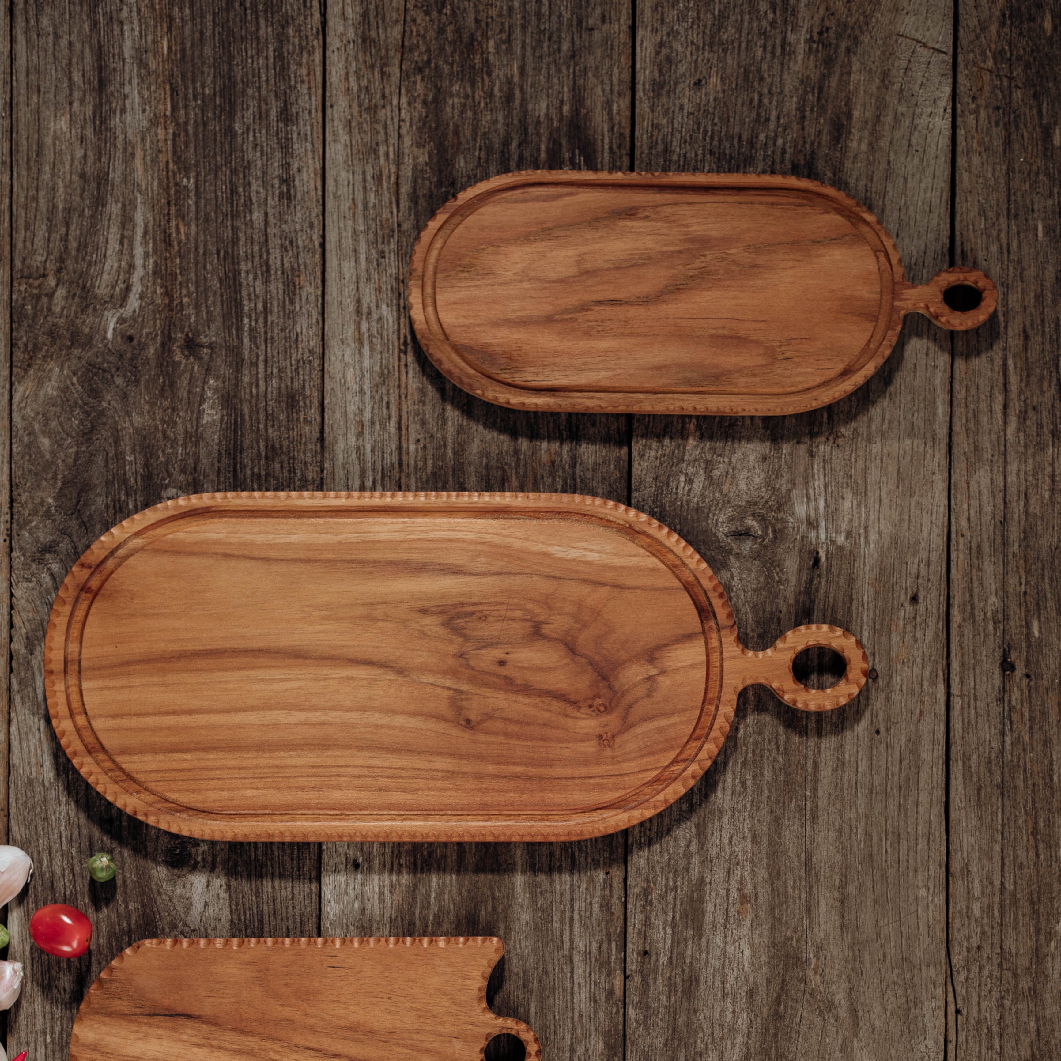 Co-Labo 無垢チーク カッティングボード M | Zakka so-la