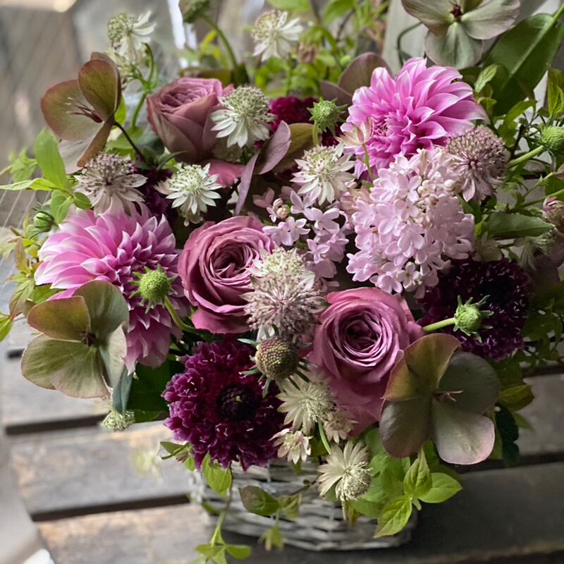 店頭渡し Mother's ローズのアレンジメント_11000