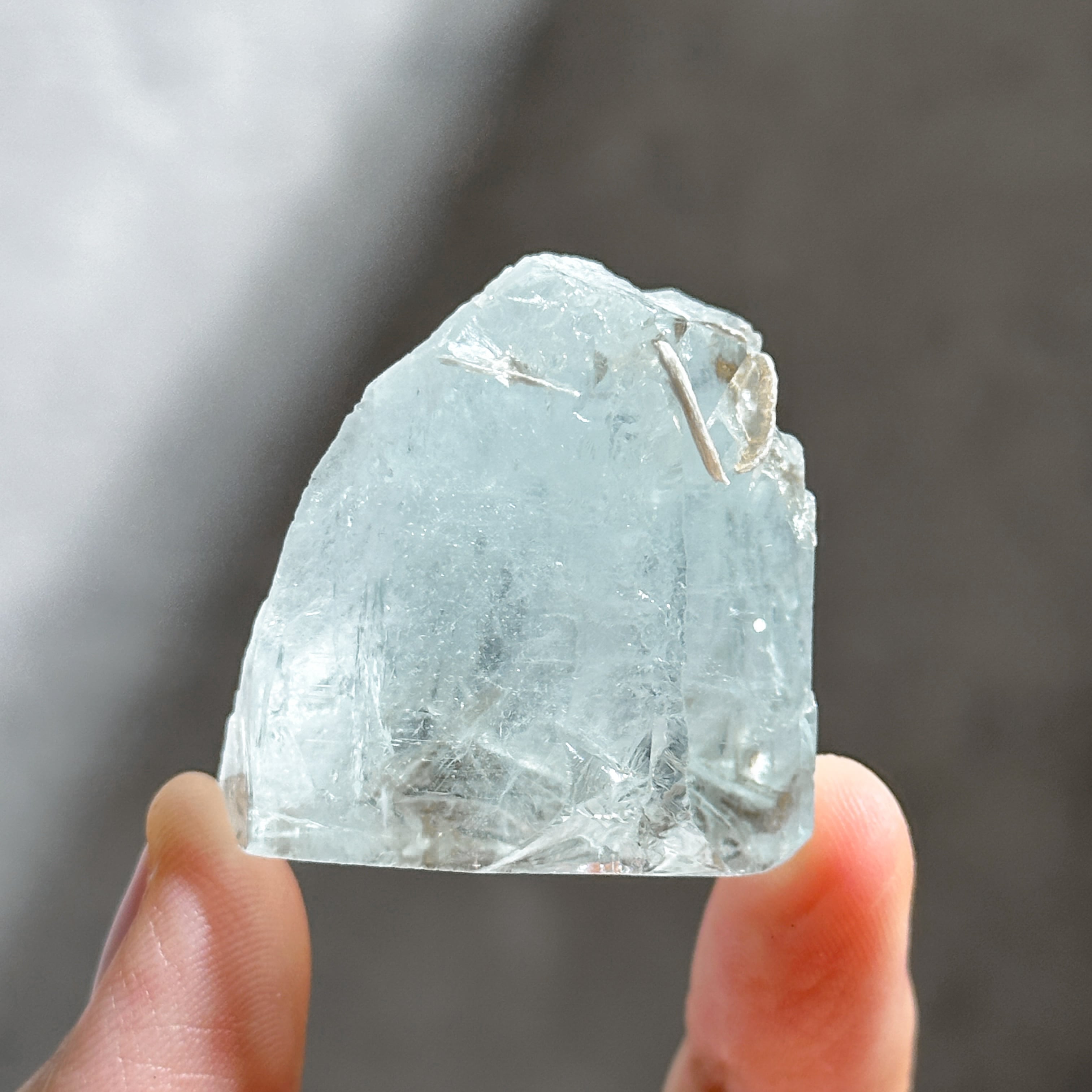透明感◎雲母◎アクアマリン 原石67◇ Aquamaline ◇天然石・鉱物