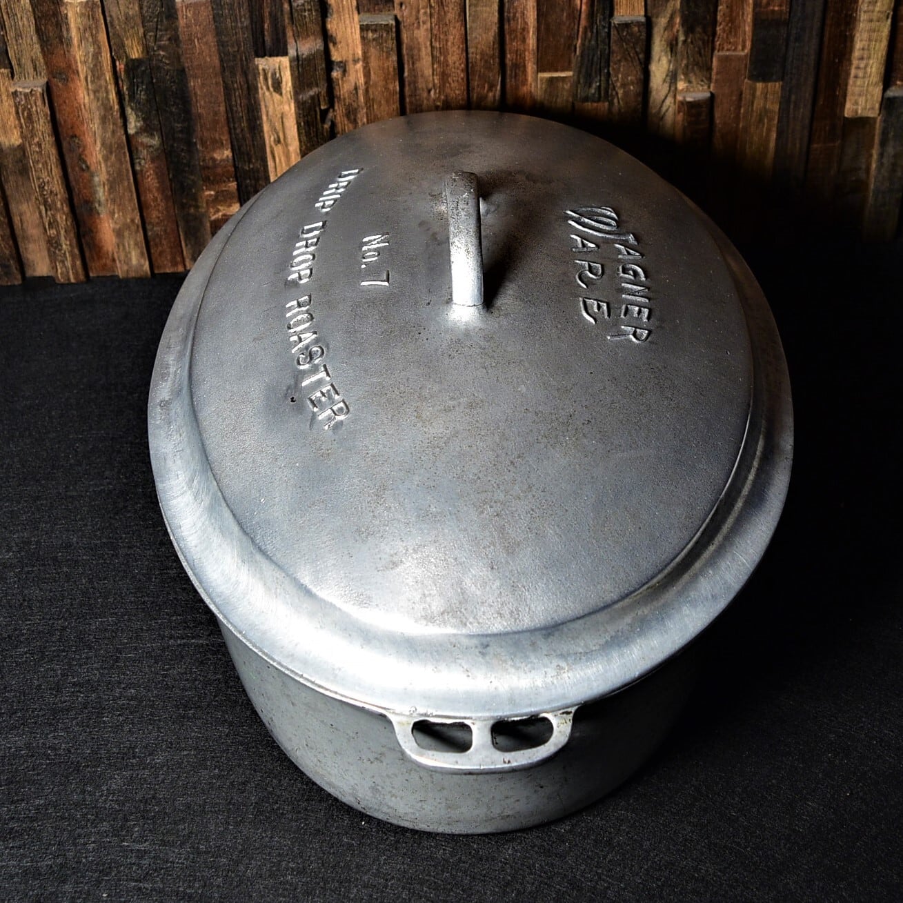 ワグナーウェア ビンテージ アルミ製ロースター ダッチオーブン
