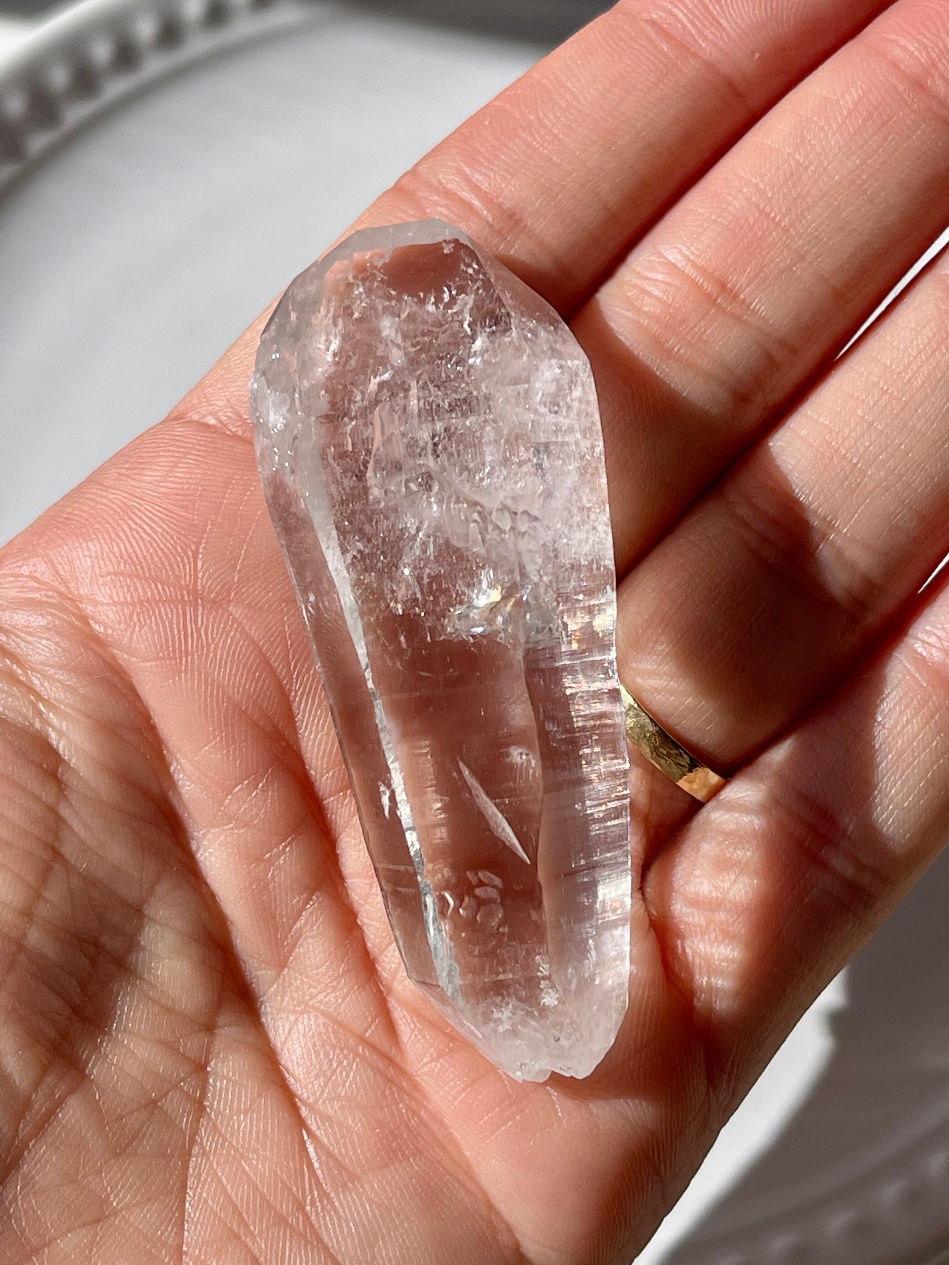 コロンビア　コスケス鉱山レムリアンシード(レインボー,DT,ツイン,セルフフィード)