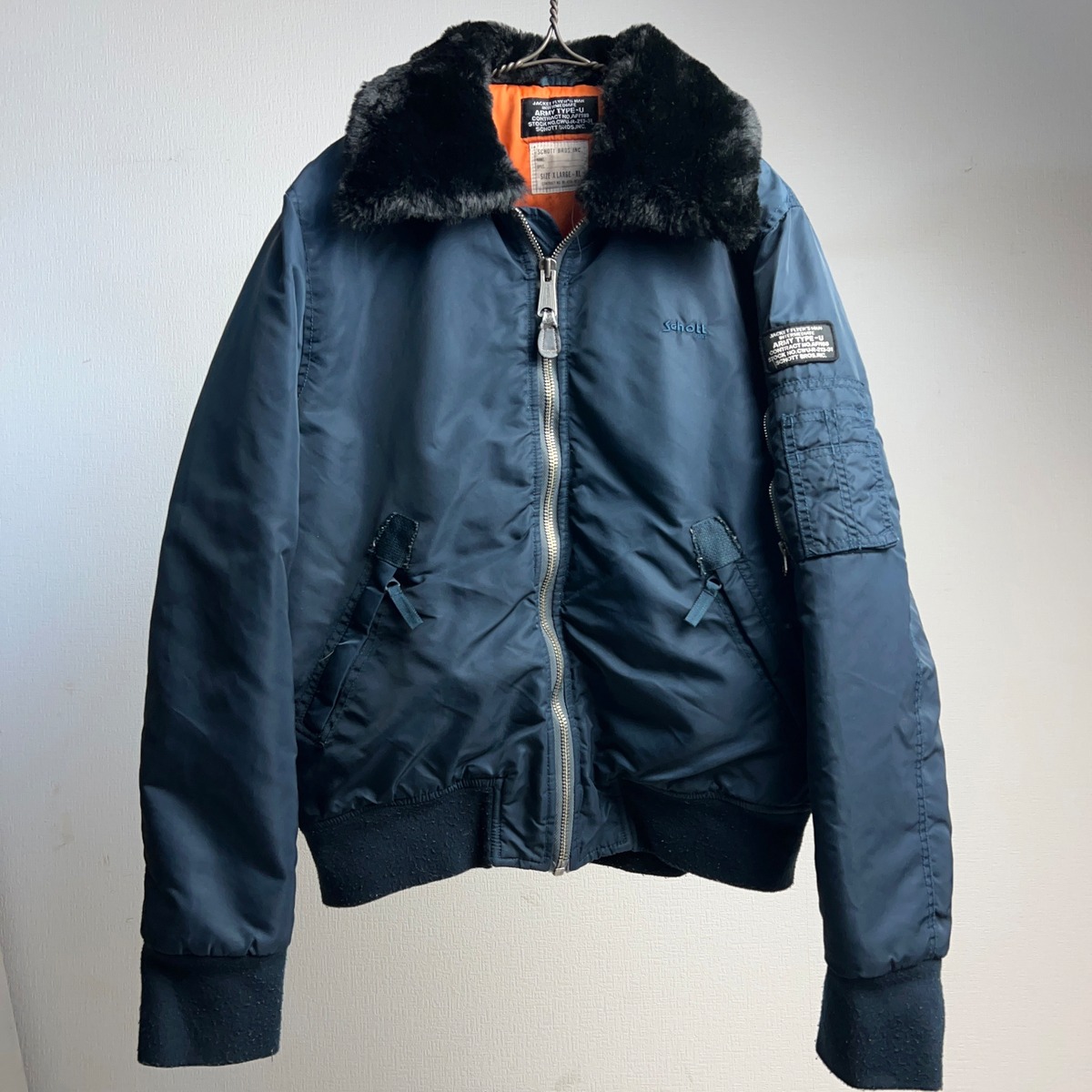 Schott B-15C TYPE FLIGHT JACKET SIZE XL【1000A112】 | 【公式 