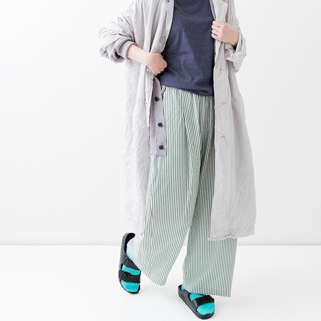 Veritecoeur ヴェリテクール VC-2465B タックパンツ | hanahana